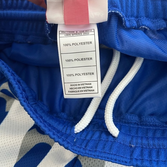 Mitchell & Ness Jumbotron 2.0 Sublimated Dodgers Shorts Mens Blue sz Large - Picture 6 of 8